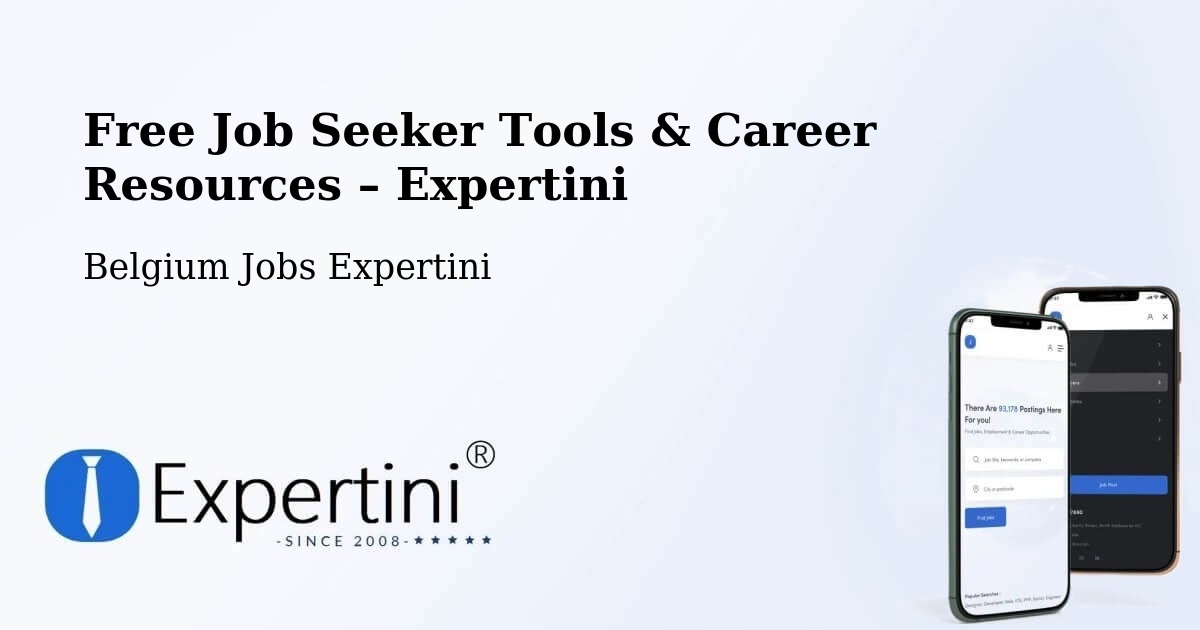 Free Job Seeker Tools & Career Resources – Schoten - Schoten, Belgium Jobs Expertini